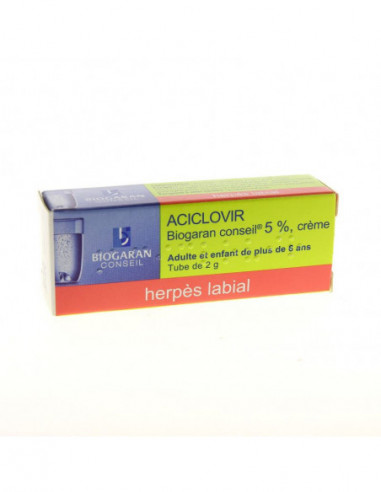 Aciclovir biogaran prix