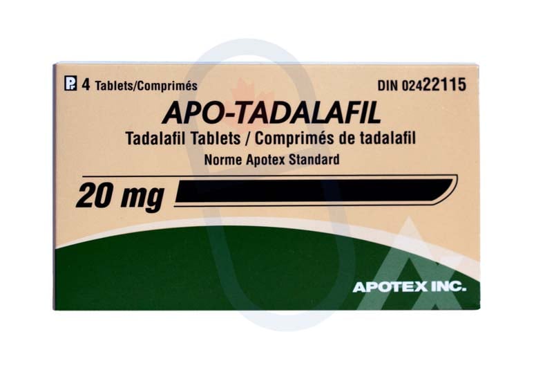 Teva tadalafil 20mg 8 comprimés