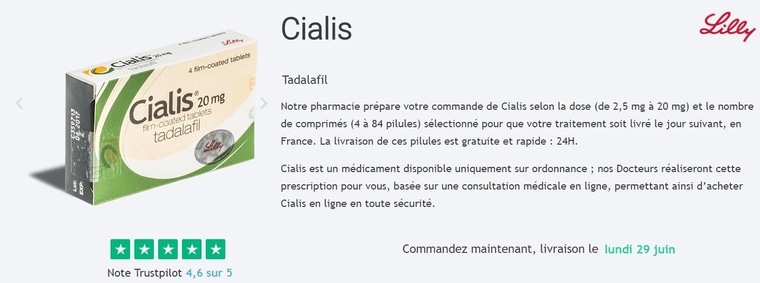 Acheter cialis en ligne pharmacie francaise