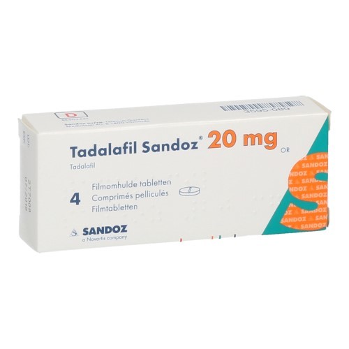 Tadalafil sandoz 20 mg