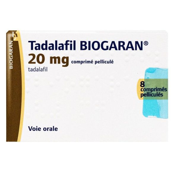 Tadalafil 20mg boite de 8 prix