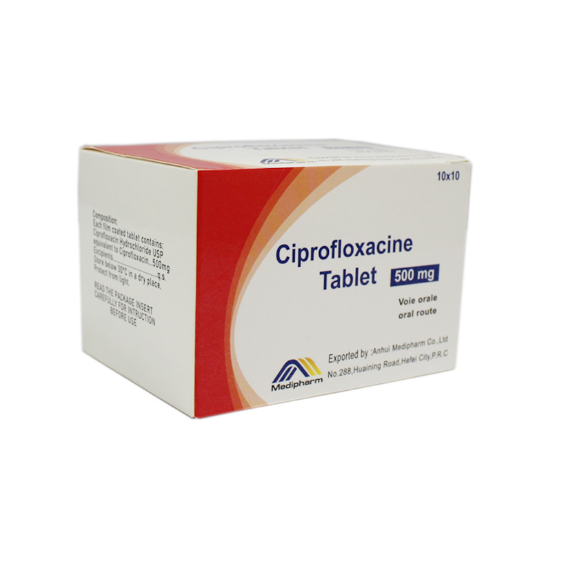 Ciprofloxacin 500 mg english