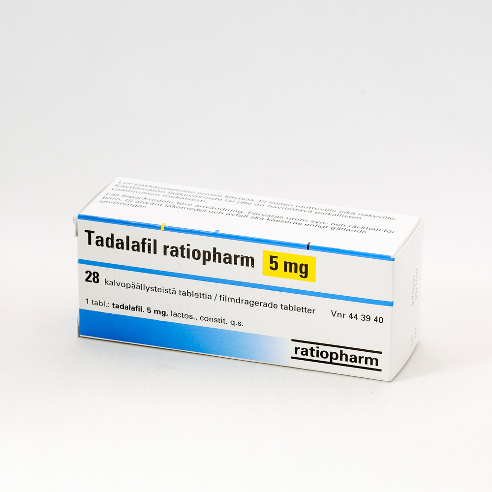 Tadalafil 5mg ratiopharm