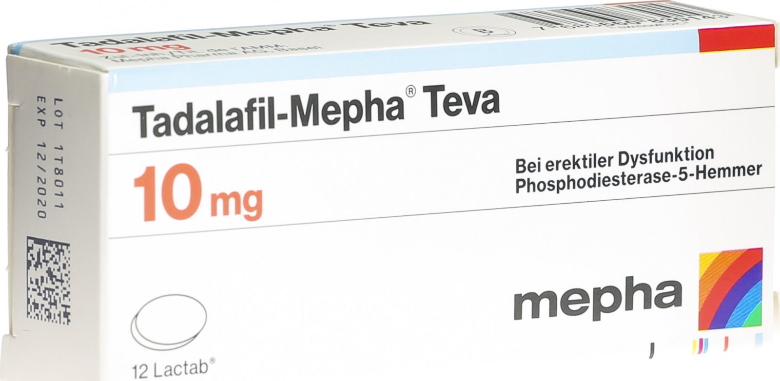 Teva Tadalafil 5mg 84 Comprimés