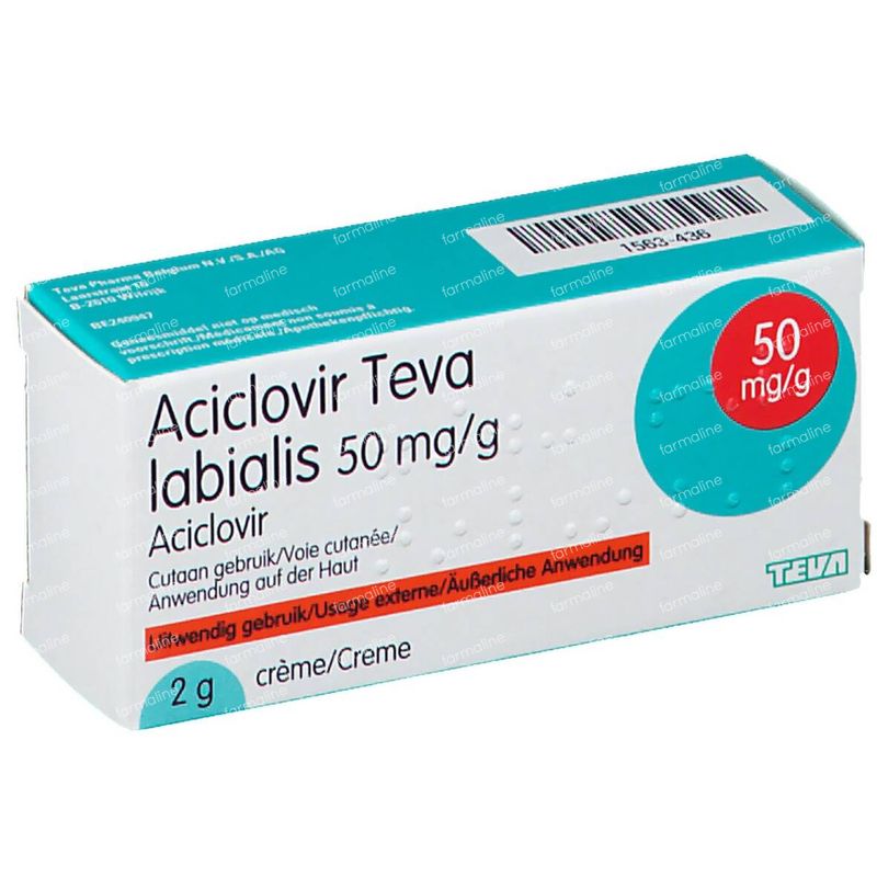 Aciclovir Creme 2g Prix