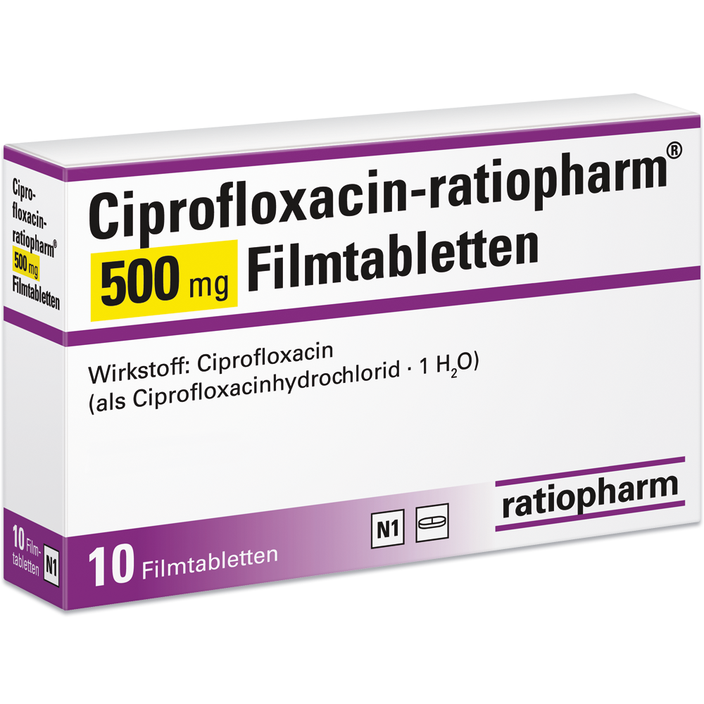 Ciprofloxacin mepha 500 mg