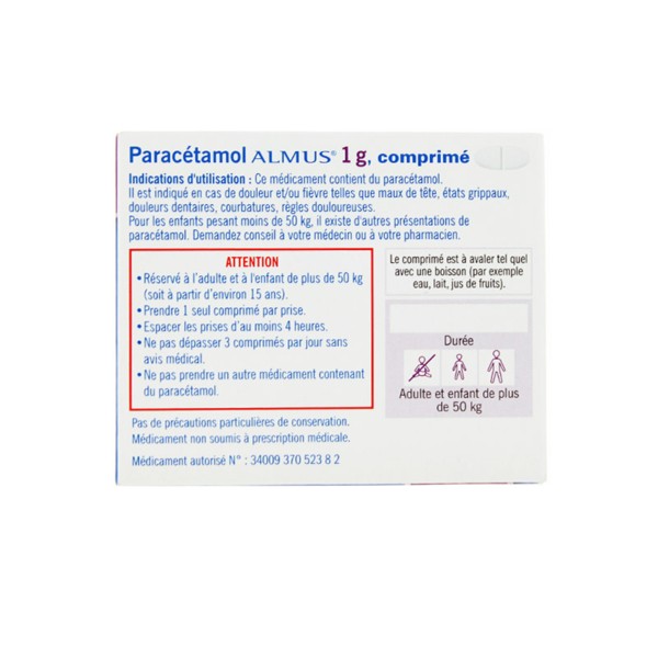 Tramadol paracetamol generique arrow