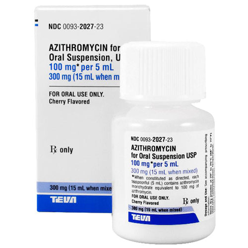 Sandoz azithromycin 100mg/5ml