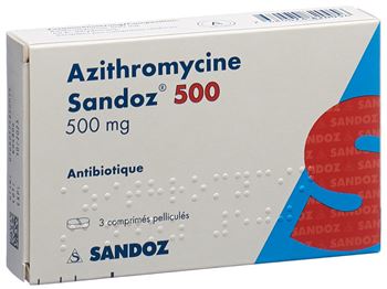 Zithromax 500 mg 3 comprimés