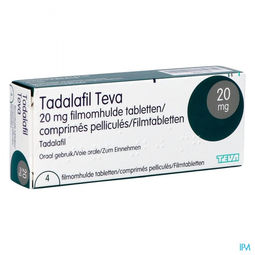 Tadalafil teva 20 mg online