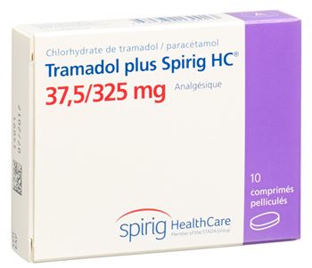 Tramadol paracétamol 37.5 mg 325 mg prix