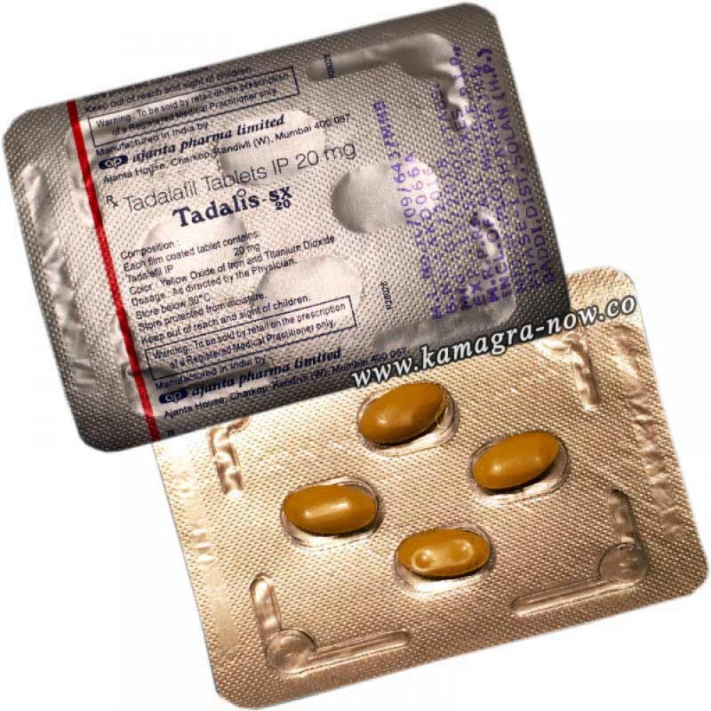 Tadalis Sx 20 Mg Tadalafil