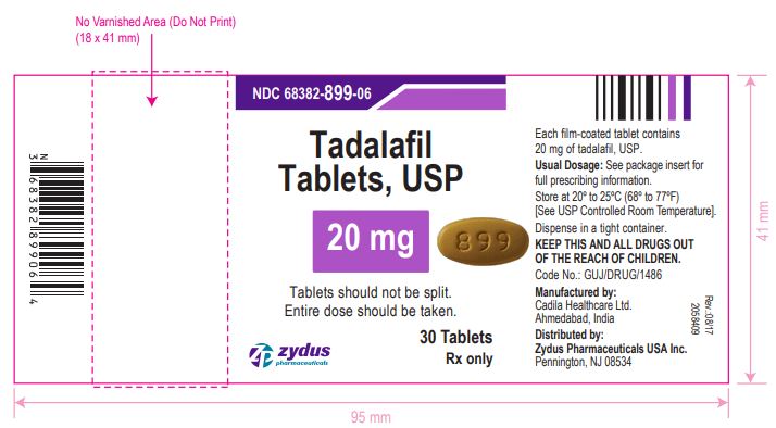 Tadalafil 20 mg ndc