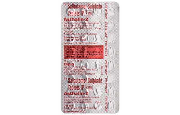 Asthalin salbutamol 15ml prix