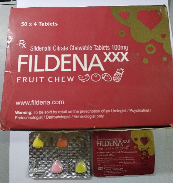 Fildena 100 mg chewable