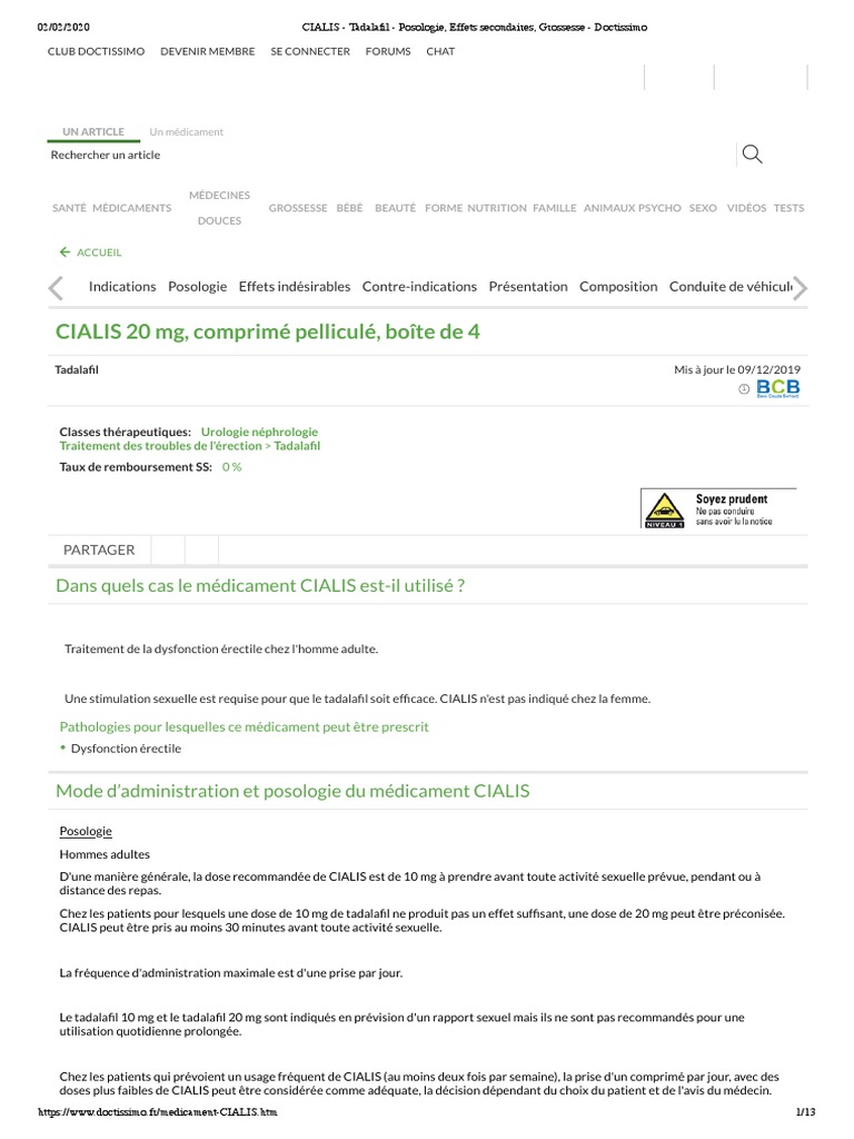 Tadalafil 20 Mg Rcp