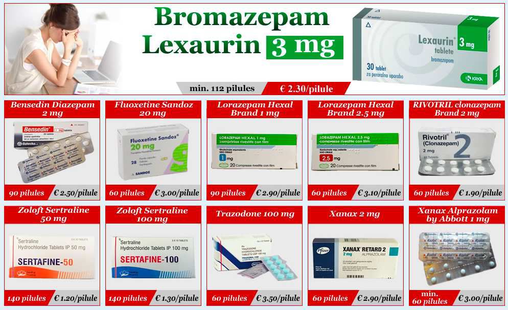 Acheter lorazepam en ligne