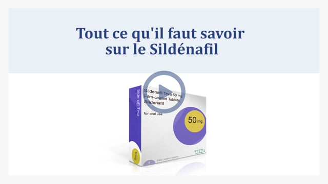 Commander du sildenafil