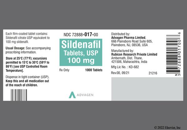 Ordre sildenafil