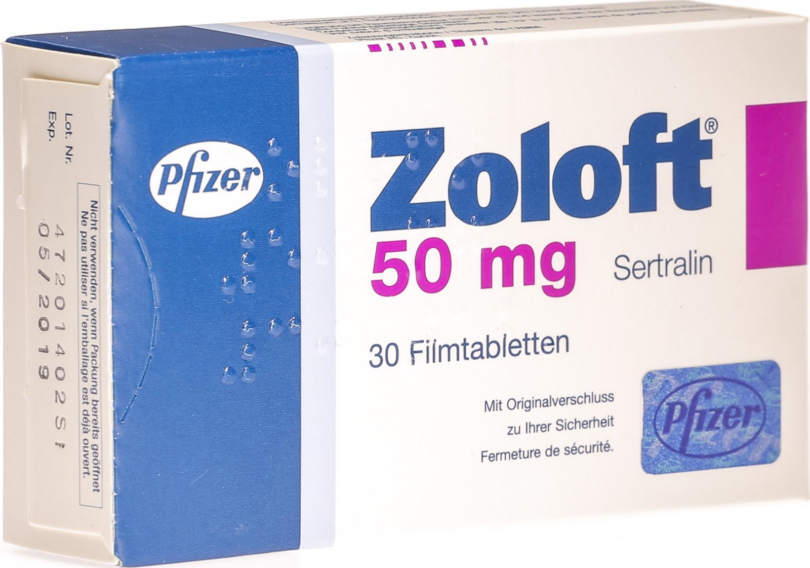 Zoloft 50 mg français