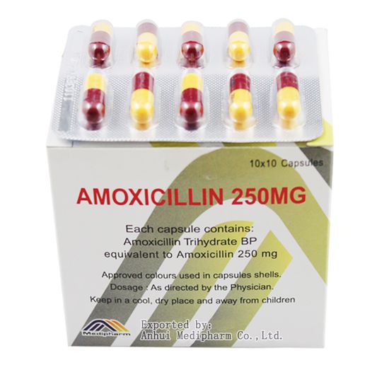 Amoxicilline 250 mg prix