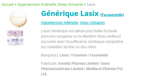 Acheter lasix sans ordonnance