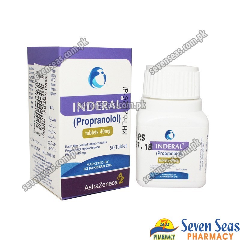 propranolol 40 mg inderal