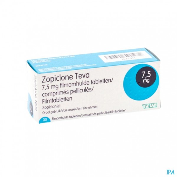 Zopiclone 7.5mg prix