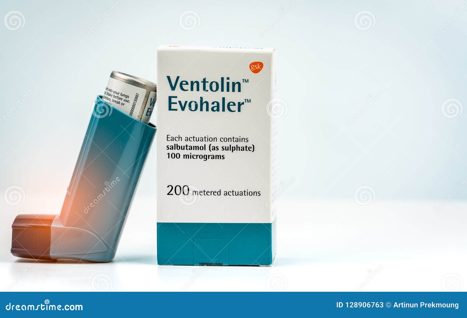 Le prix de salbutamol