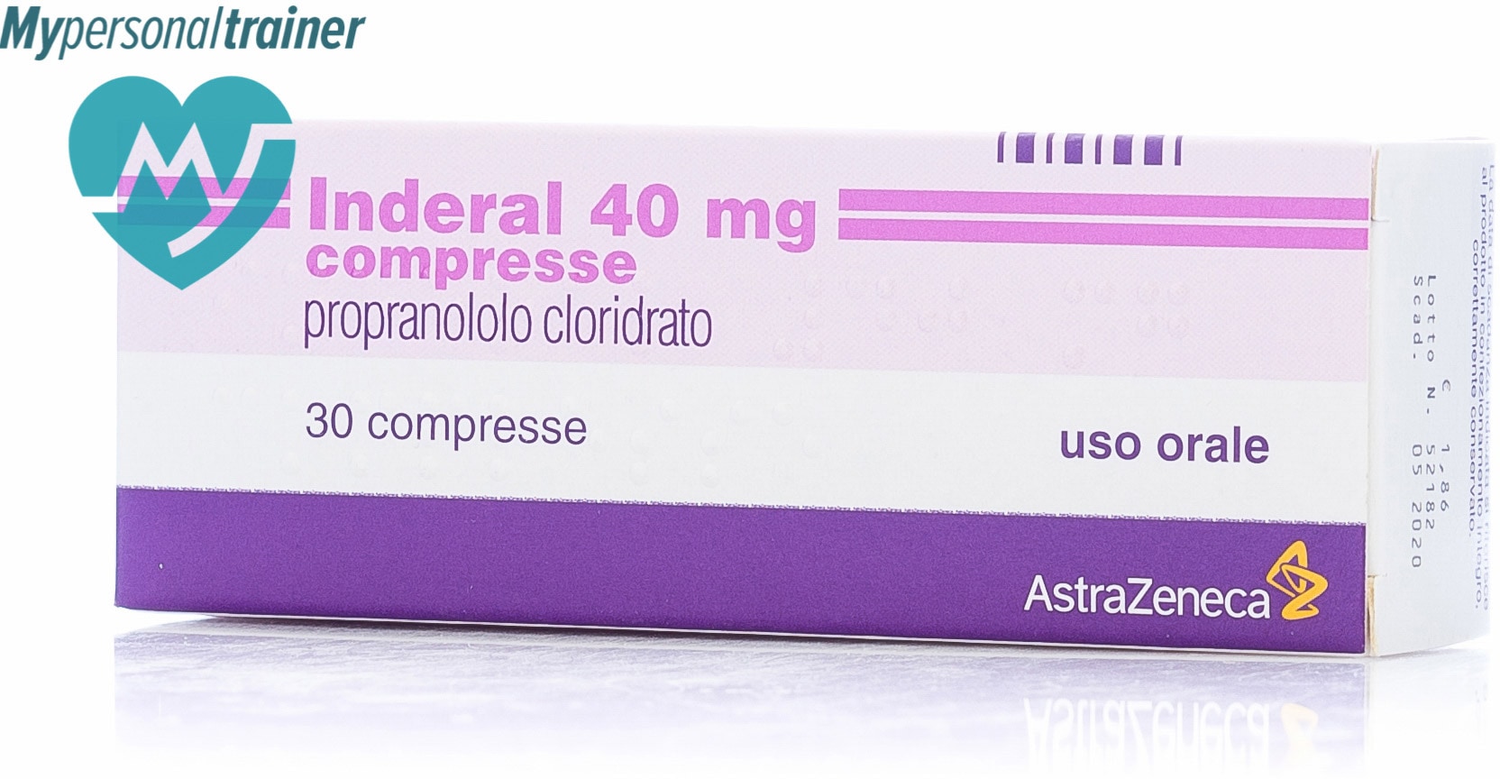 Propranolol inderal 20 mg