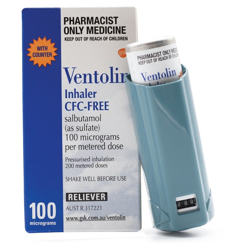 Ventolin 100 Prix