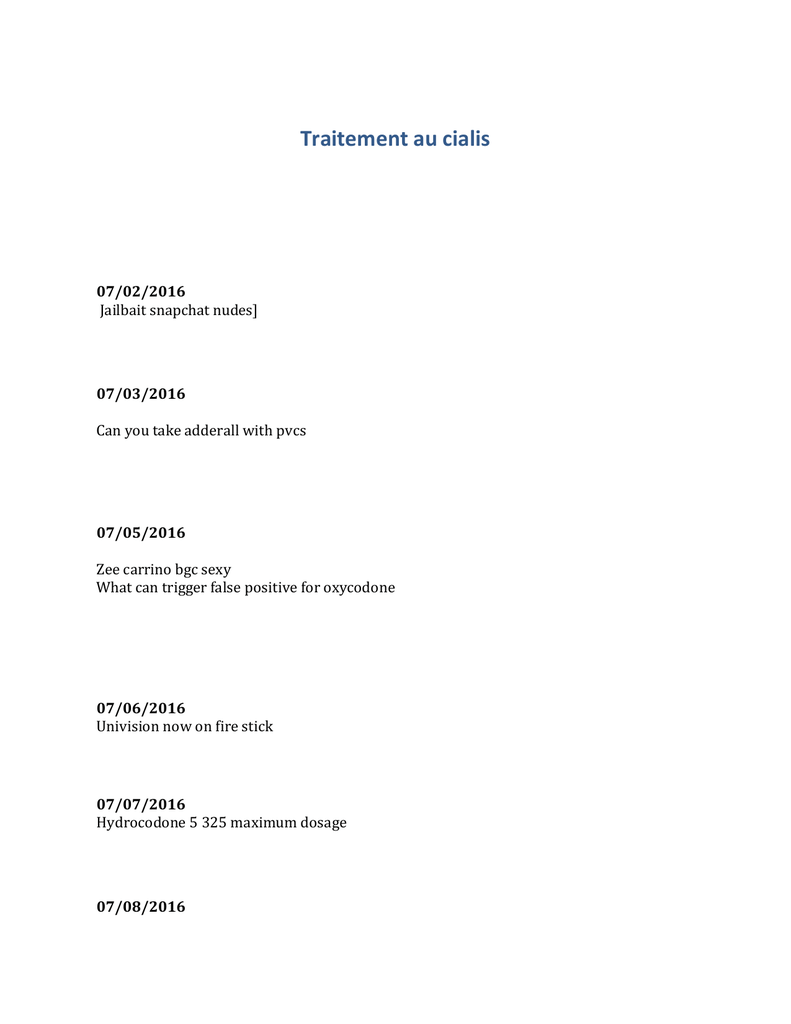 Tadalafil accord prix