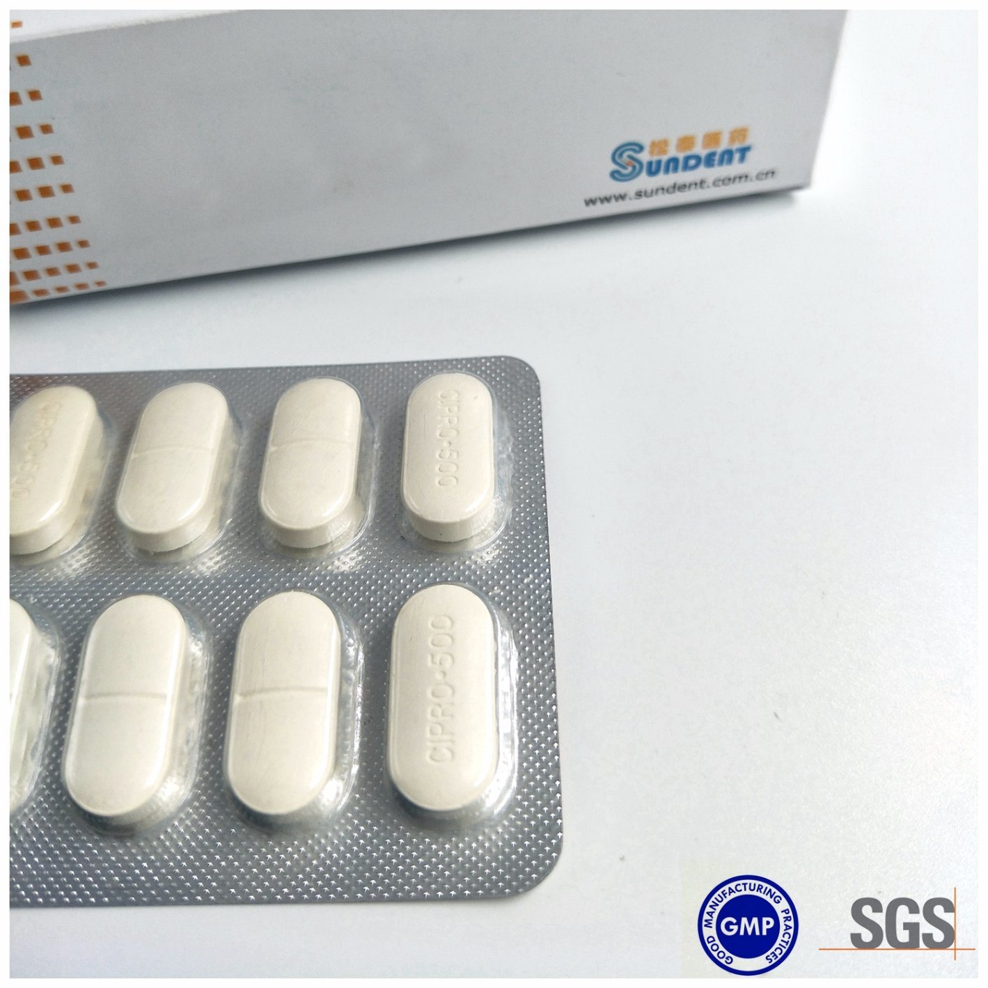 Ciprofloxacin hcl 750mg