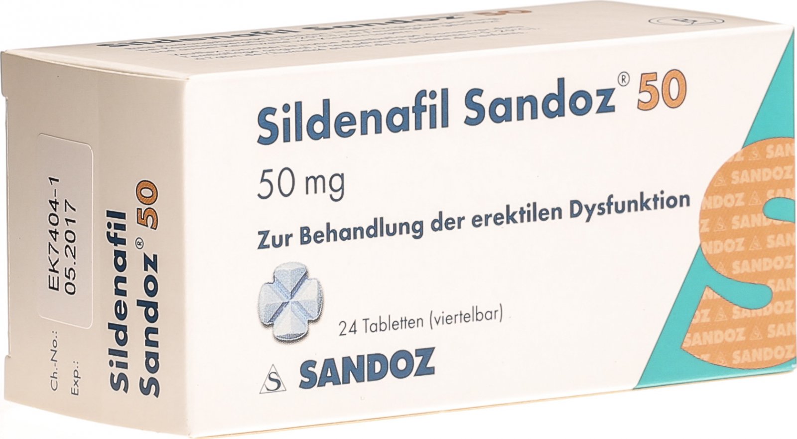 Sildénafil 100mg sandoz