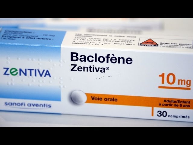 Baclofen 10 mg prix france