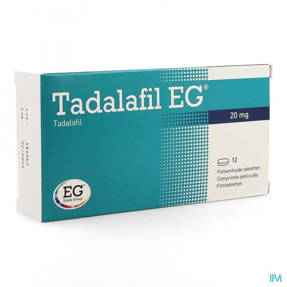 Tadalafil 20mg prix en pharmacie belgique