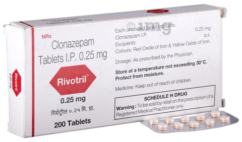 Rivotril De 1mg