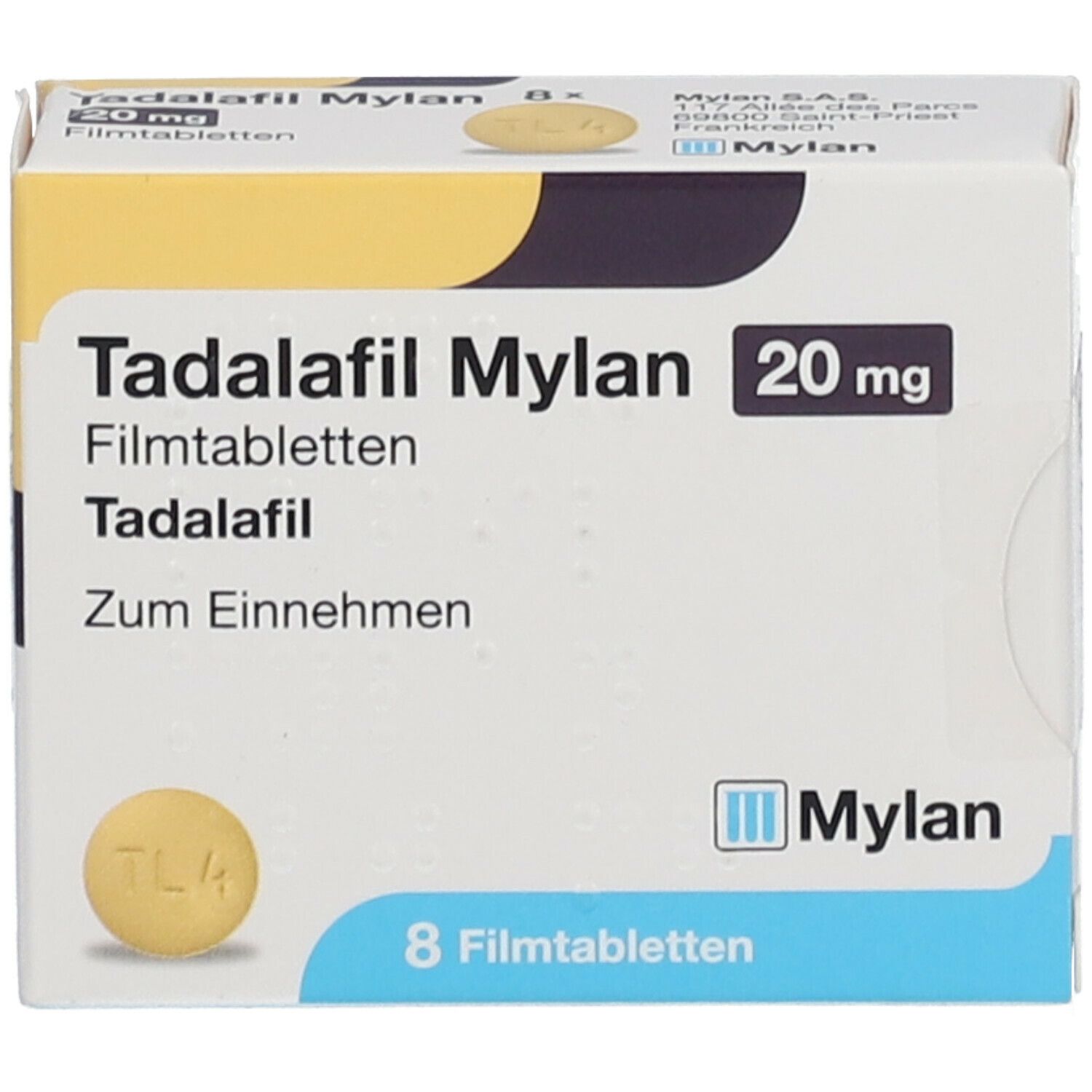 tadalafil 20 mg mylan