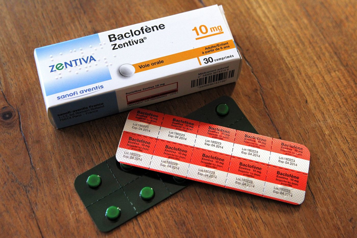 baclofène 10 mg prix