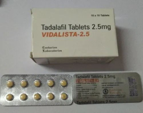 Tadalafil 2.5 mg 1mg