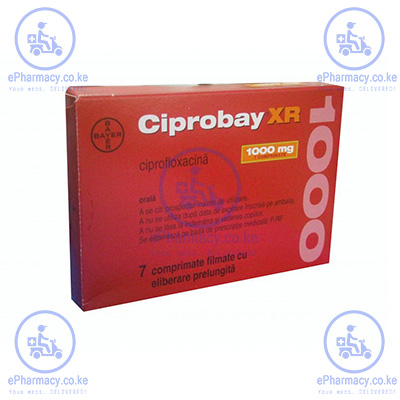 Cipro xr ciprofloxacina 1000 mg