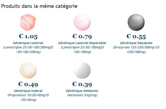 Acheter du propranolol générique