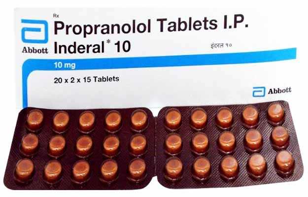 Inderal Tabletas 40 Mg X 50