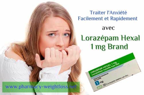 Achat lorazepam en ligne