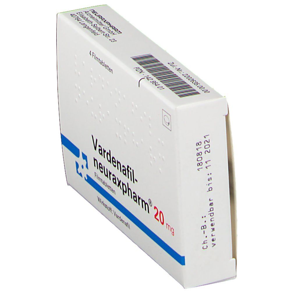 Vardenafil neuraxpharm 20 mg