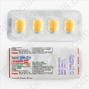 Tadalafil 20mg cipla