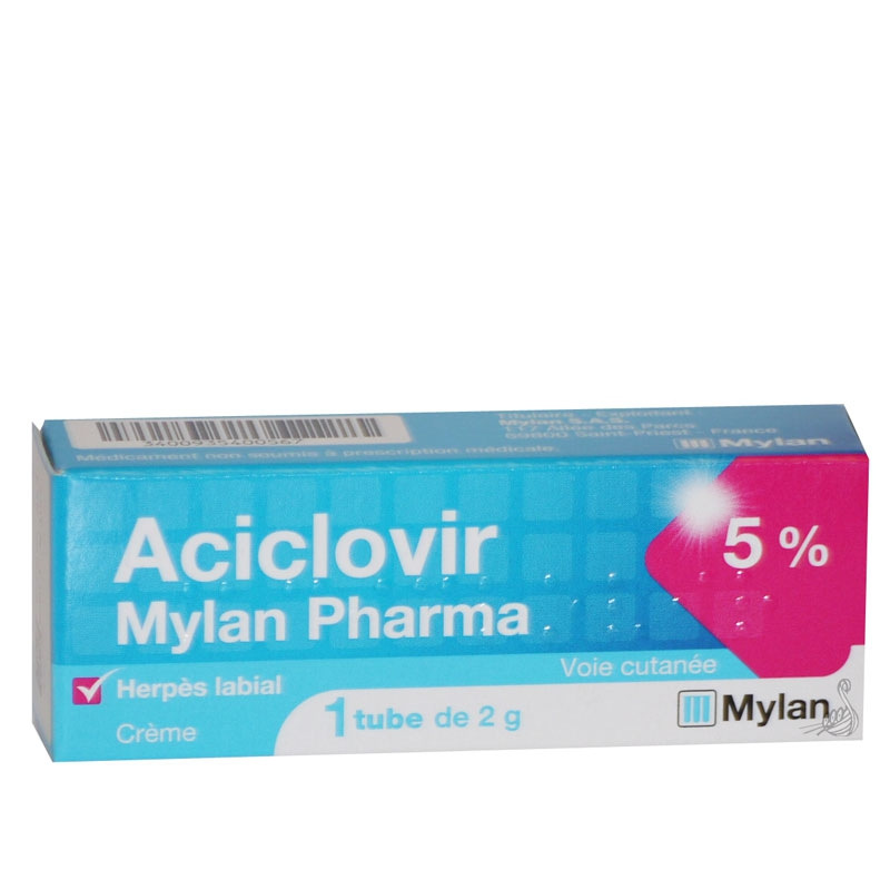 Aciclovir 2g prix