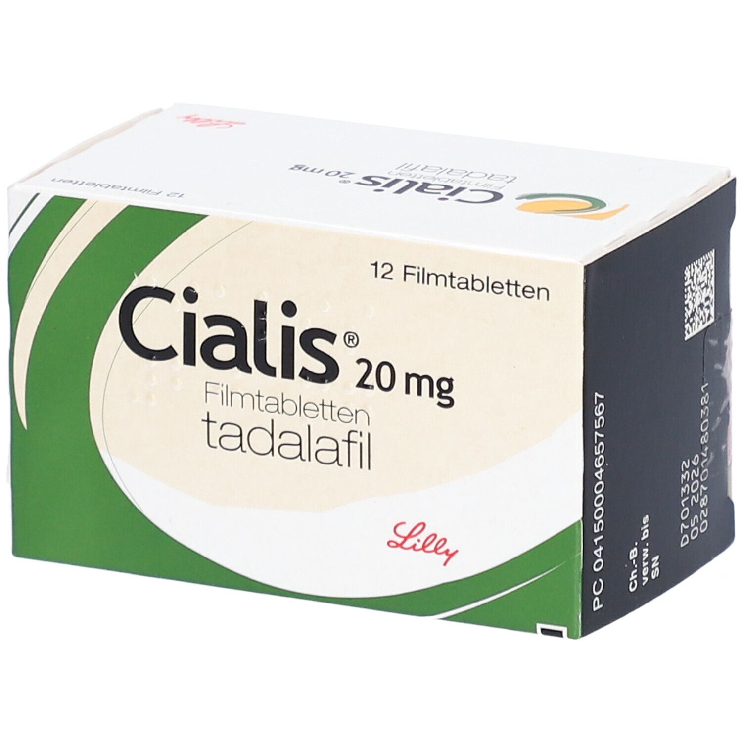 Cialis 20mg bnf