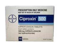 20 ciprofloxacin 500mg