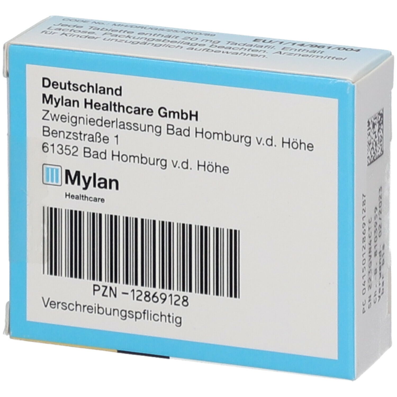 Tadalafil mylan 20 mg online